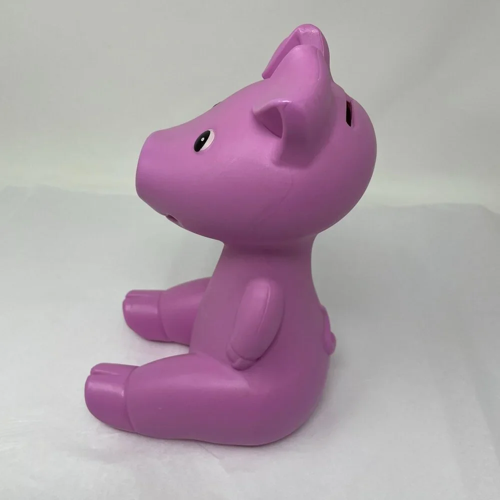 Ikea PS Pink Piggy Bank Monika Mulder Plastic Kids Room Decor Retro Pop Art